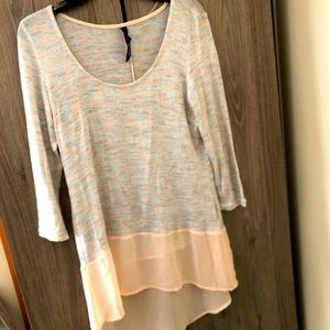 Jessica Simpson pastel blouse